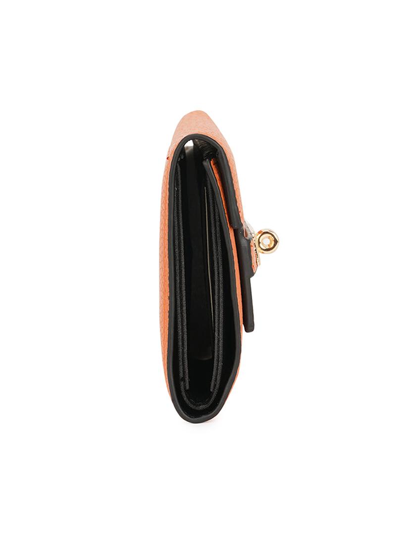 women solid leatherette wallet - 21631168 - Standard Image - 4
