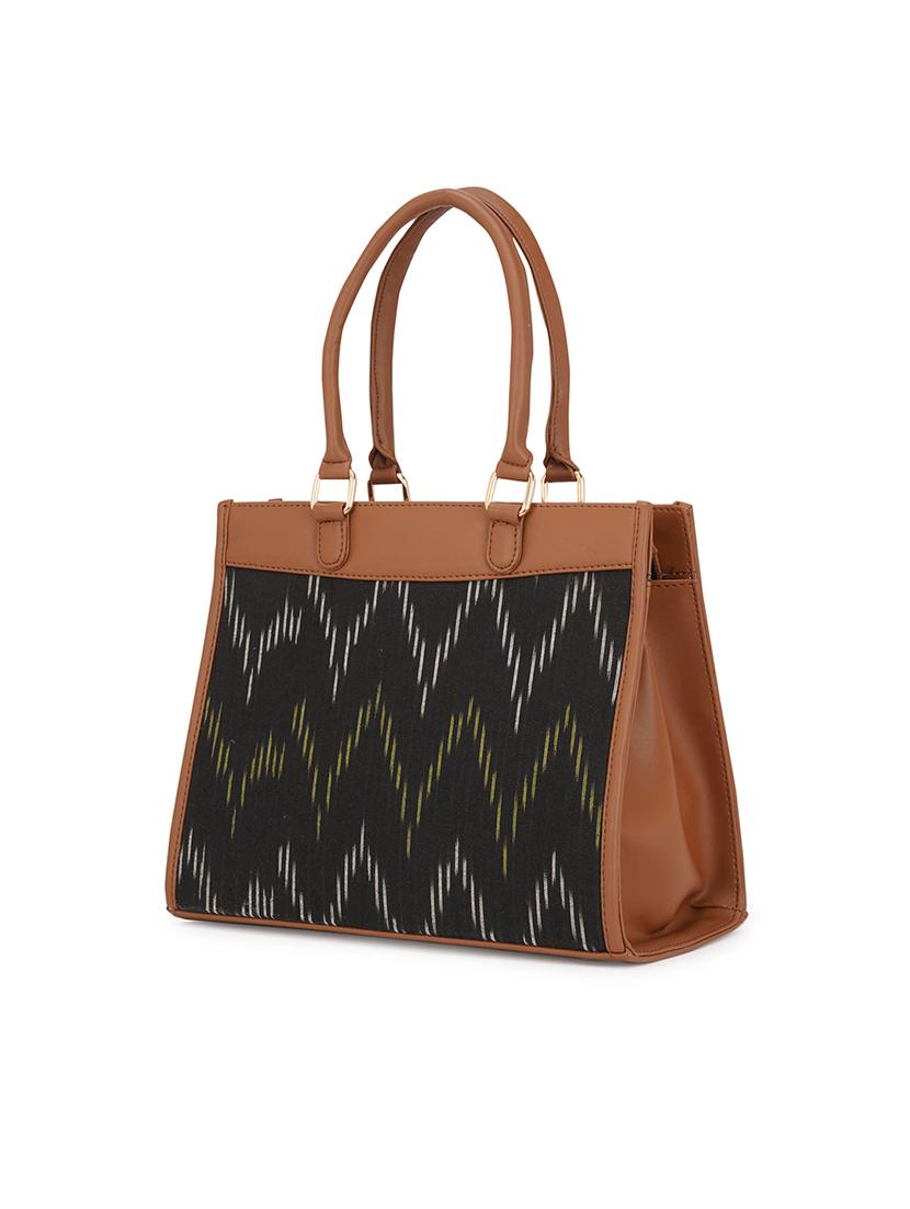 women black printed handbag - 21631179 - Standard Image - 1