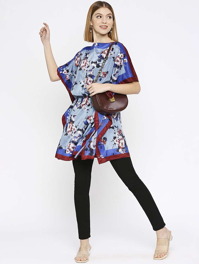 women printed kaftan tunic - 21631261 -  Standard Image - 4