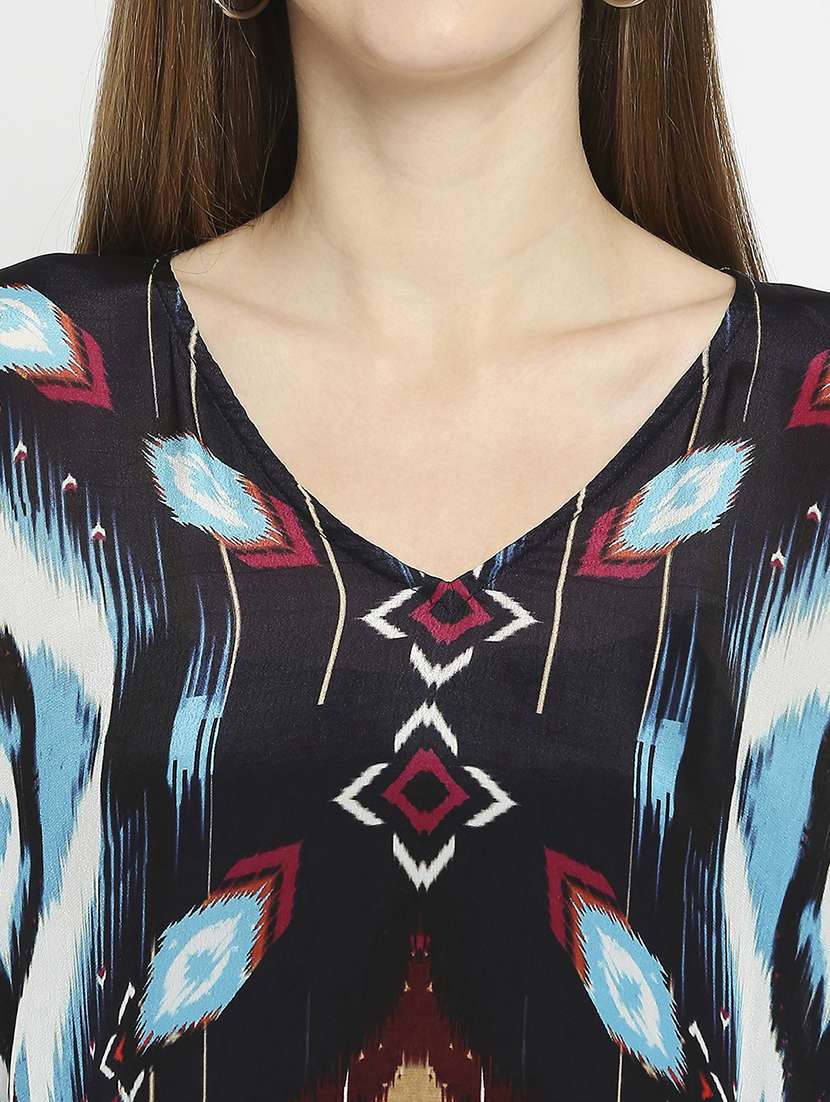 women printed kaftan dress - 21631288 - Standard Image - 6