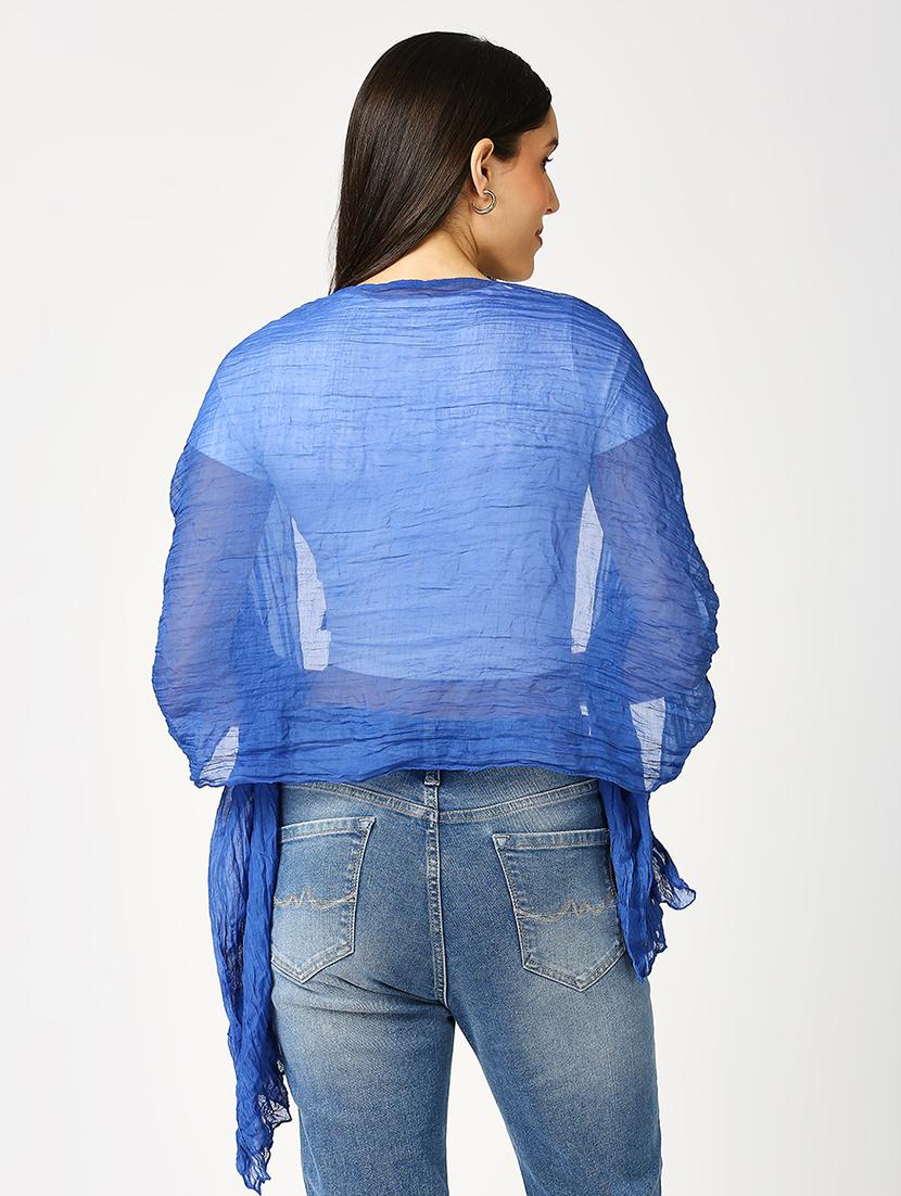 women plain everyday wrap scarf - 21631391 - Standard Image - 4