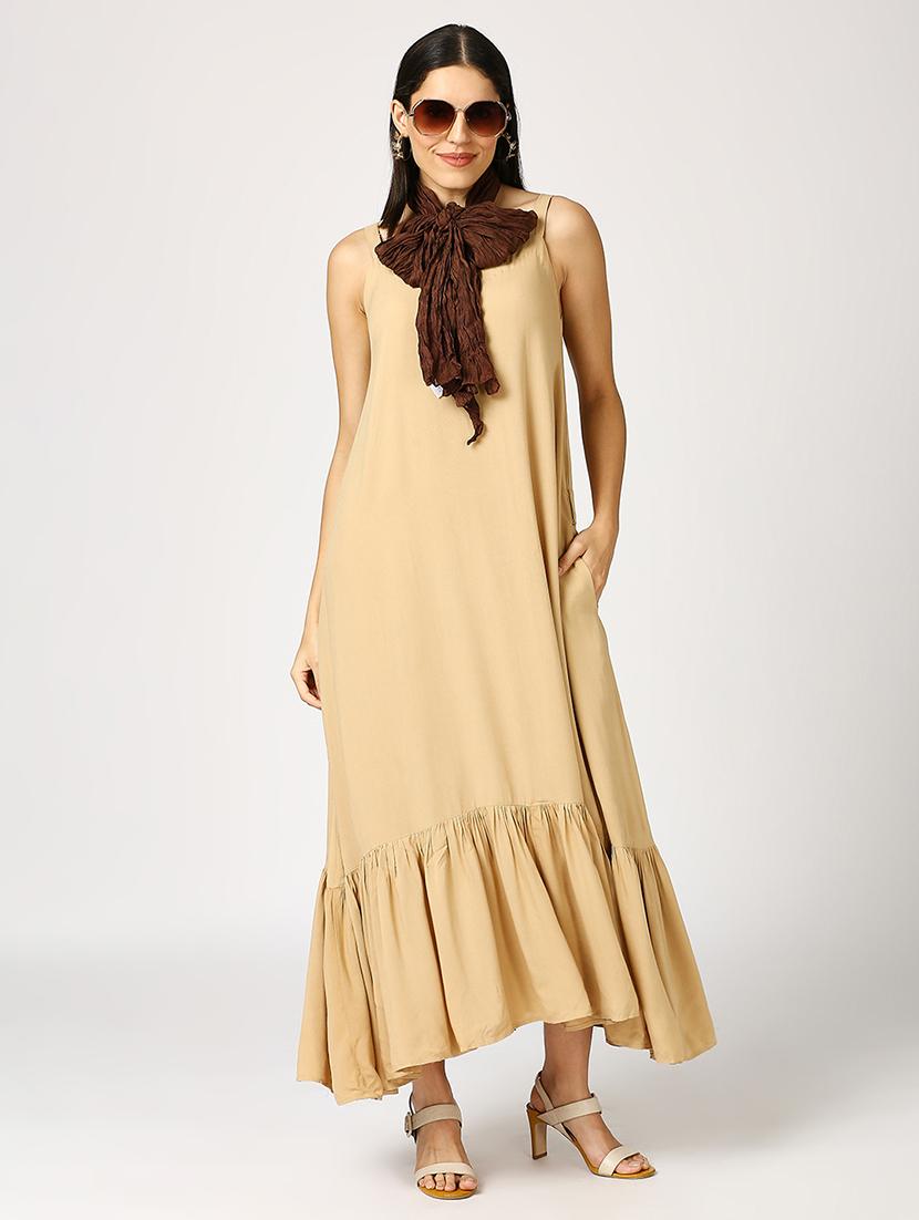 women plain everyday wrap scarf - 21631392 - Standard Image - 4