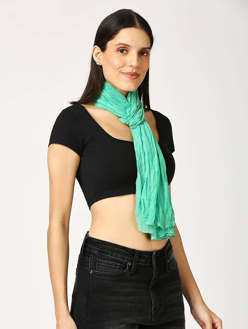 women plain everyday wrap scarf - 21631393 - Standard Image - 1