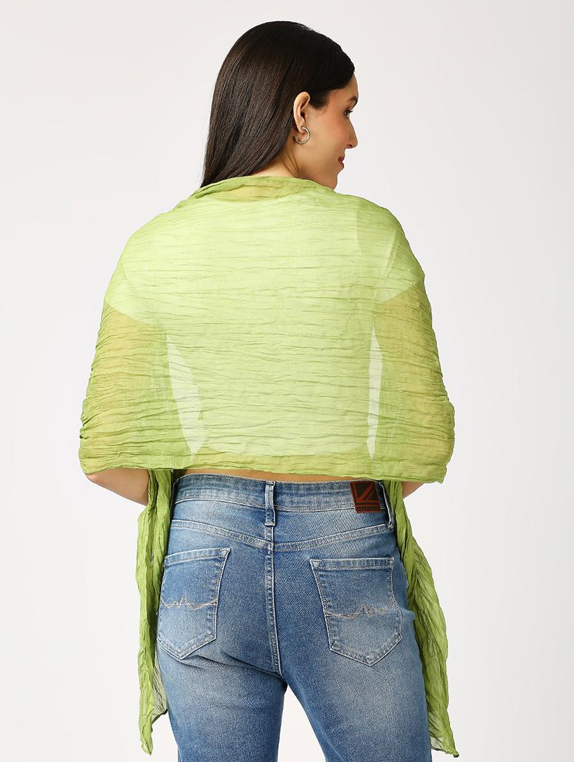 women plain everyday wrap scarf - 21631395 - Standard Image - 4