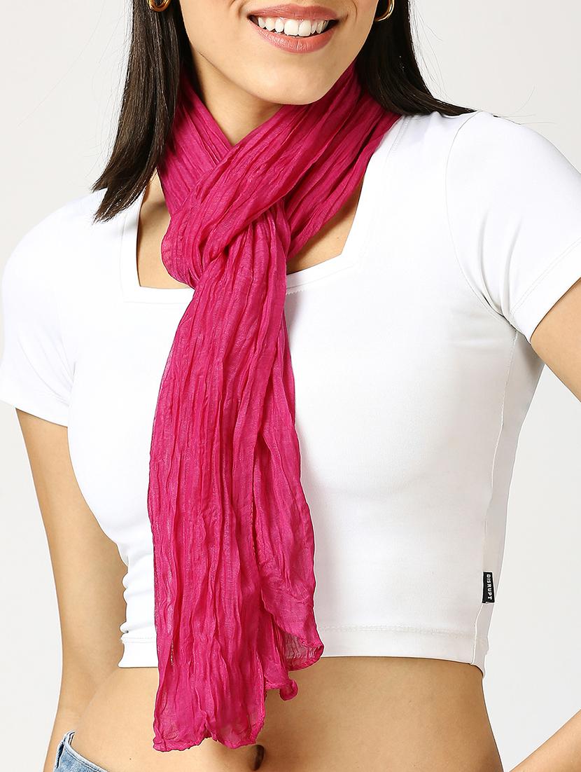 women plain everyday wrap scarf - 21631396 - Standard Image - 6