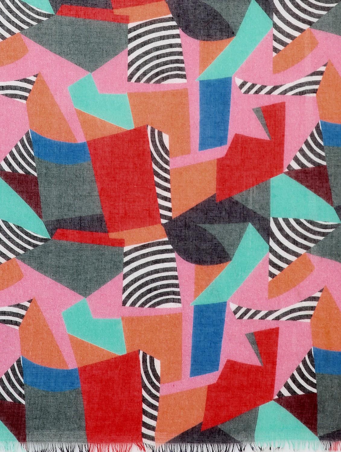 women printed everyday wrap scarf - 21631404 - Standard Image - 4