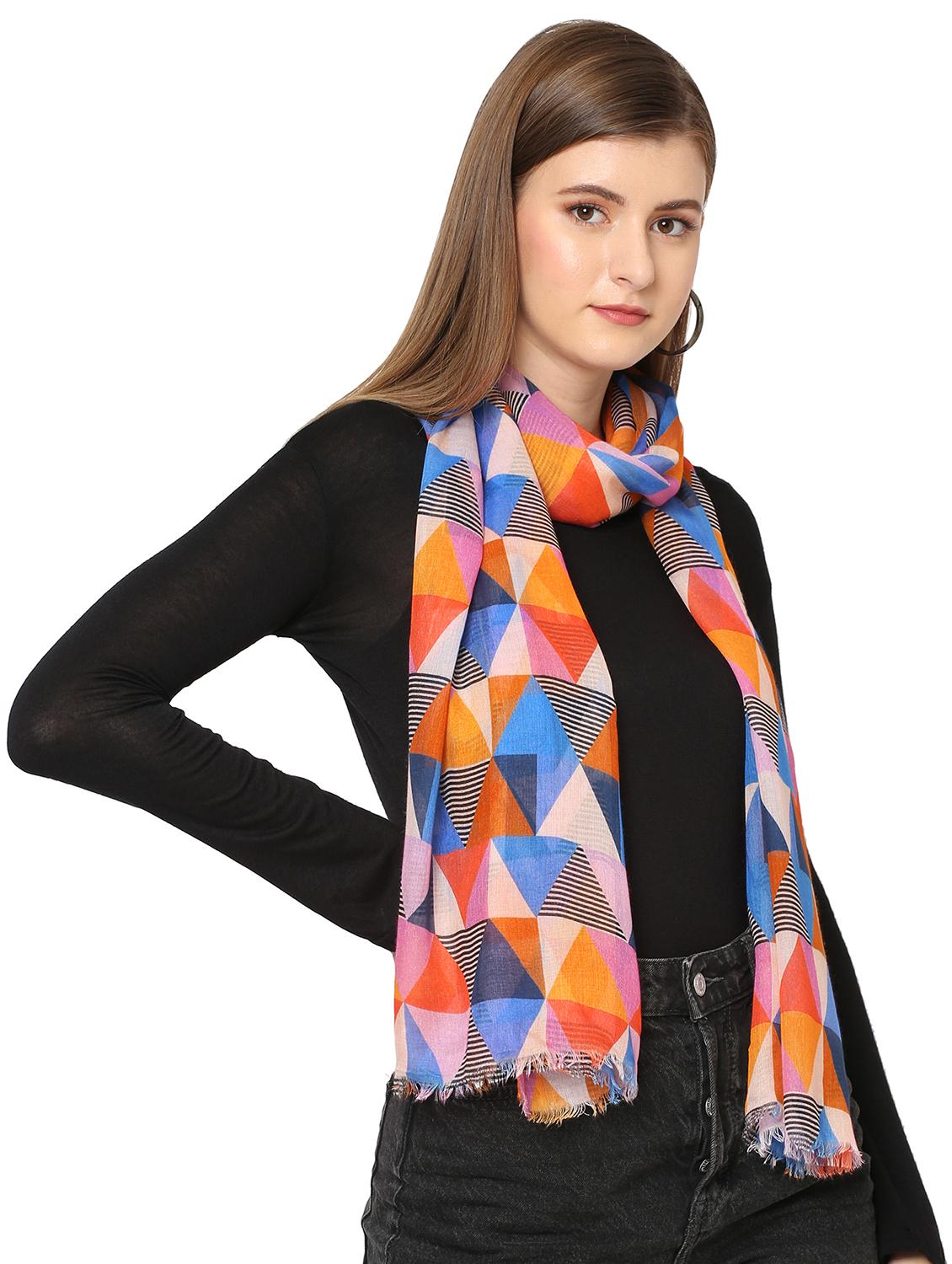 women printed everyday wrap scarf - 21631406 -  Standard Image - 1