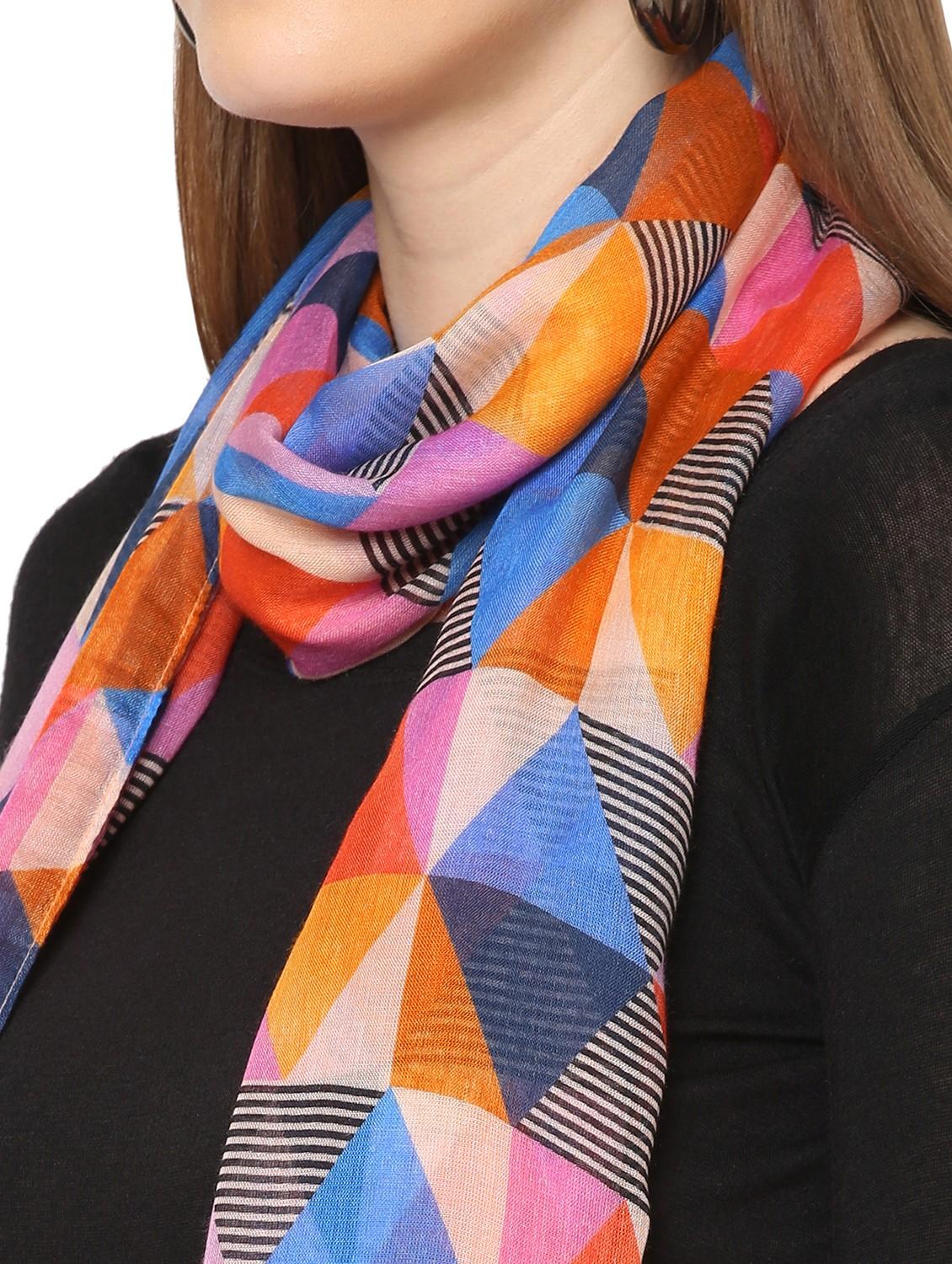 women printed everyday wrap scarf - 21631406 - Standard Image - 4