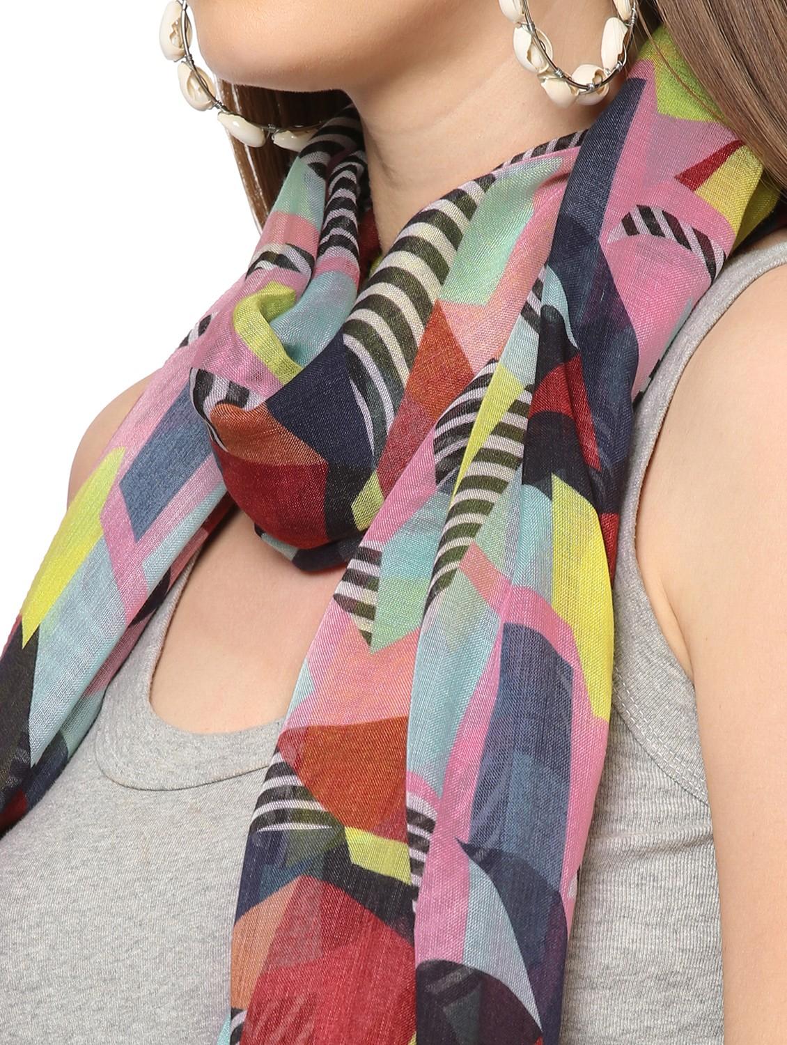 women printed everyday wrap scarf - 21631411 - Standard Image - 4