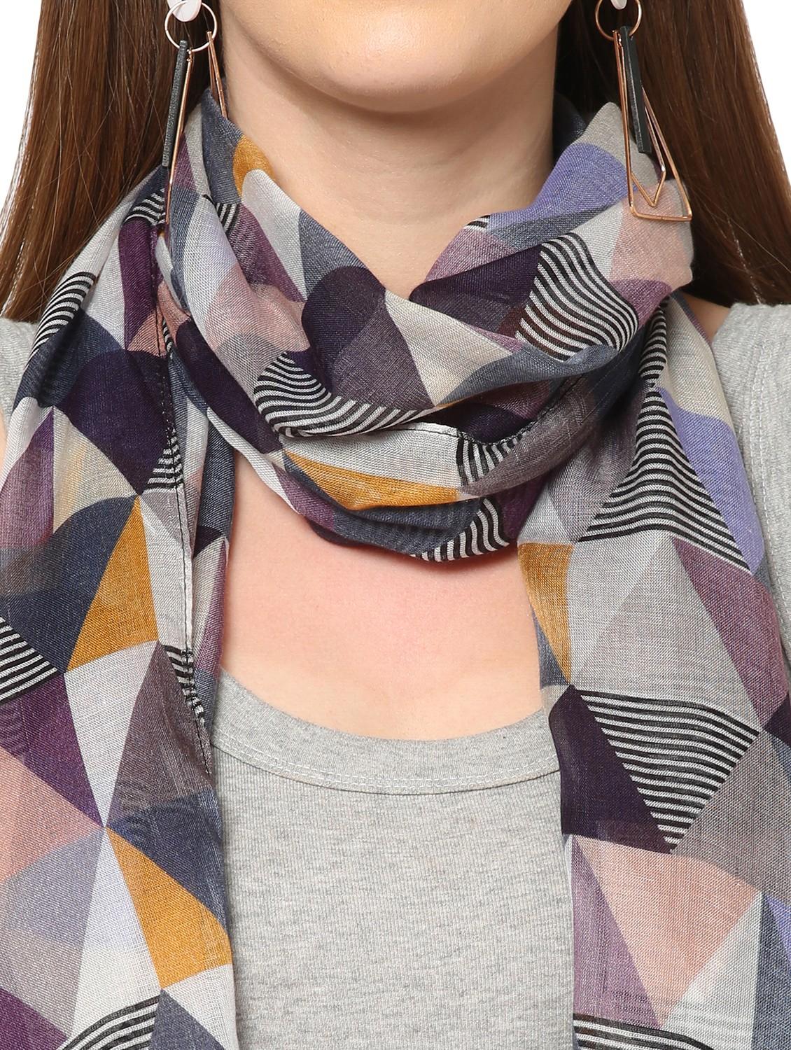 women printed everyday wrap scarf - 21631412 - Standard Image - 6