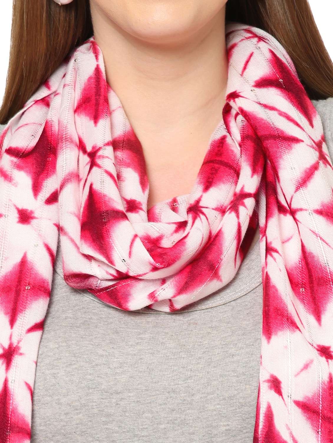women printed everyday wrap scarf - 21631422 -  Standard Image - 6