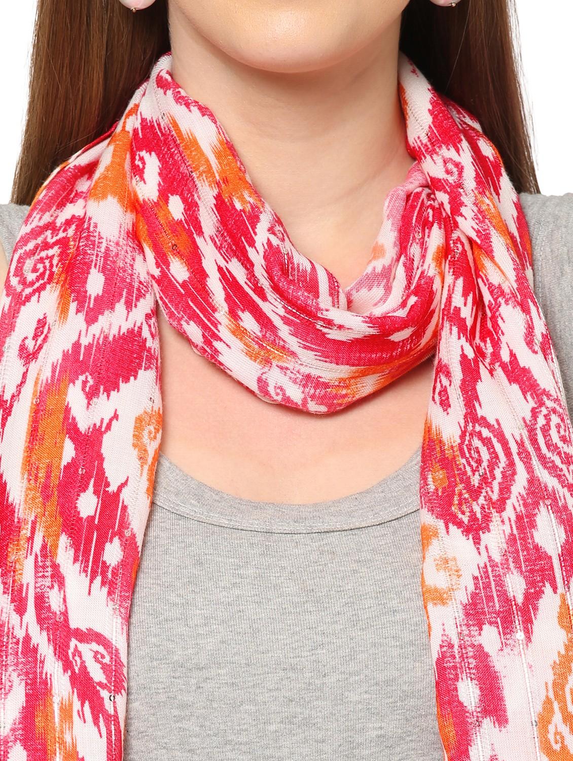women printed everyday wrap scarf - 21631427 -  Standard Image - 1