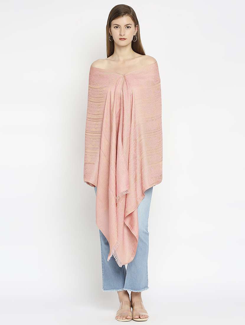 women self design everyday wrap scarf - 21631436 - Standard Image - 6