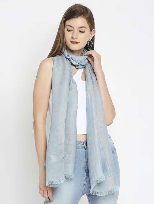 women self design everyday wrap scarf - 21631437 - Standard Image - 0