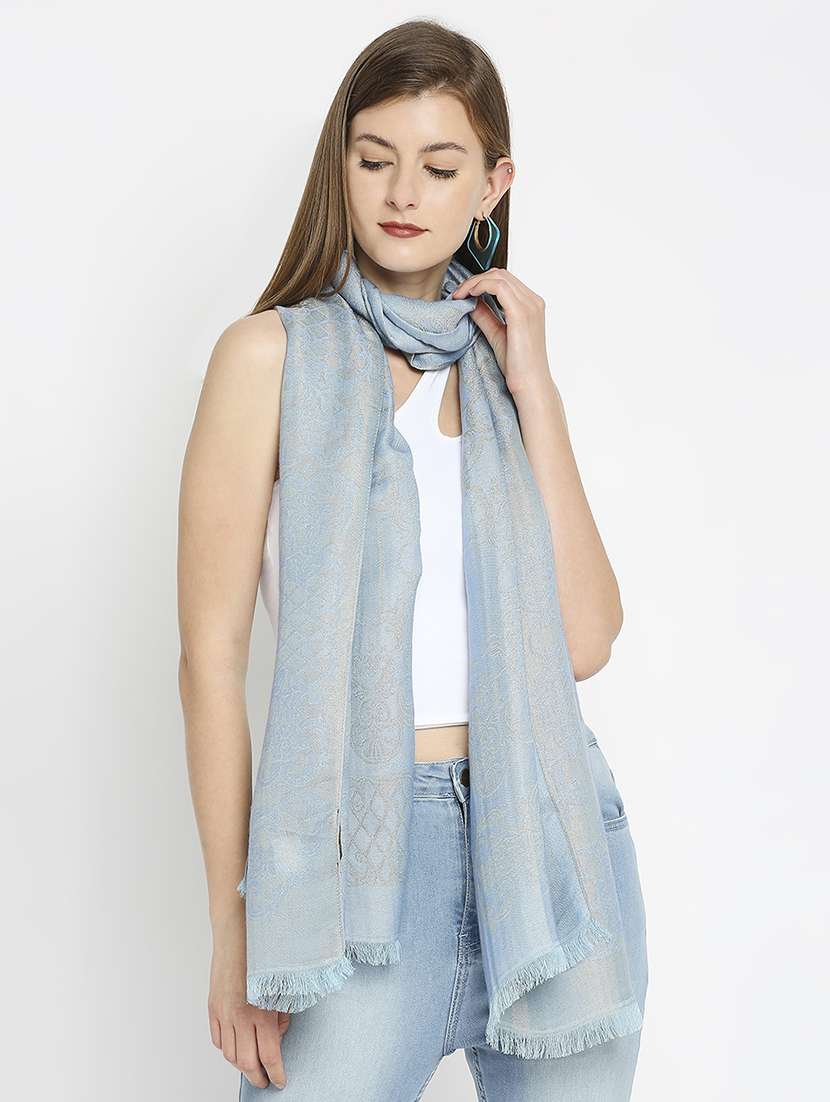 women self design everyday wrap scarf - 21631437 - Zoom Image - 0