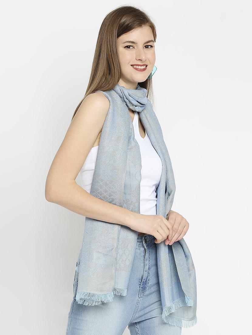 women self design everyday wrap scarf - 21631437 - Standard Image - 1