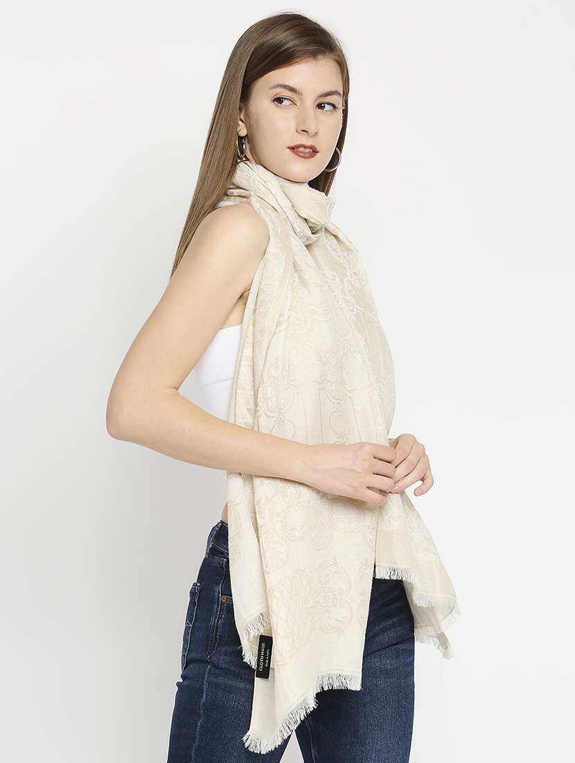 women self design everyday wrap scarf - 21631438 -  Standard Image - 1