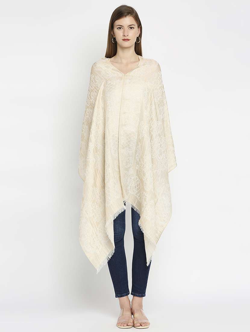 women self design everyday wrap scarf - 21631438 -  Standard Image - 4