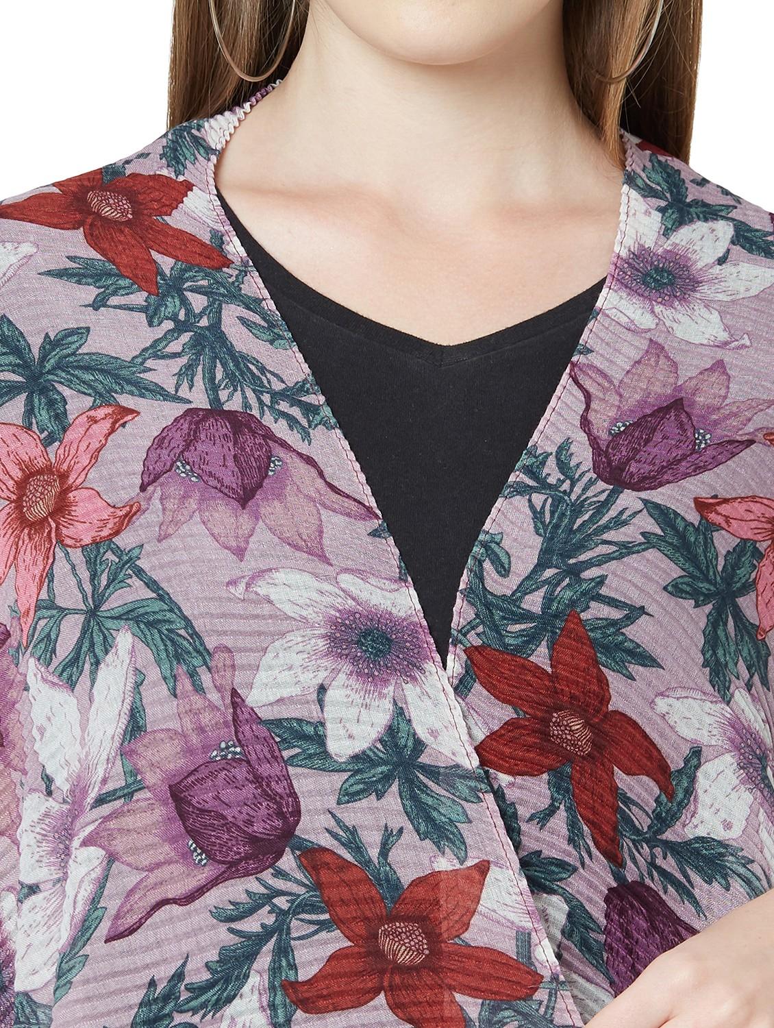 women printed everyday wrap scarf - 21631474 - Standard Image - 4