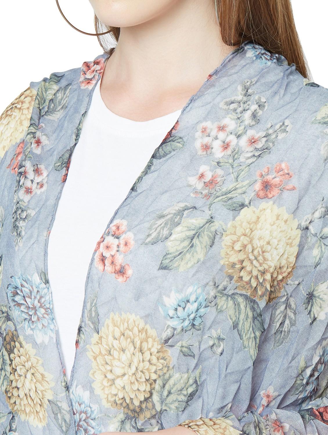 women printed everyday wrap scarf - 21631480 - Standard Image - 4