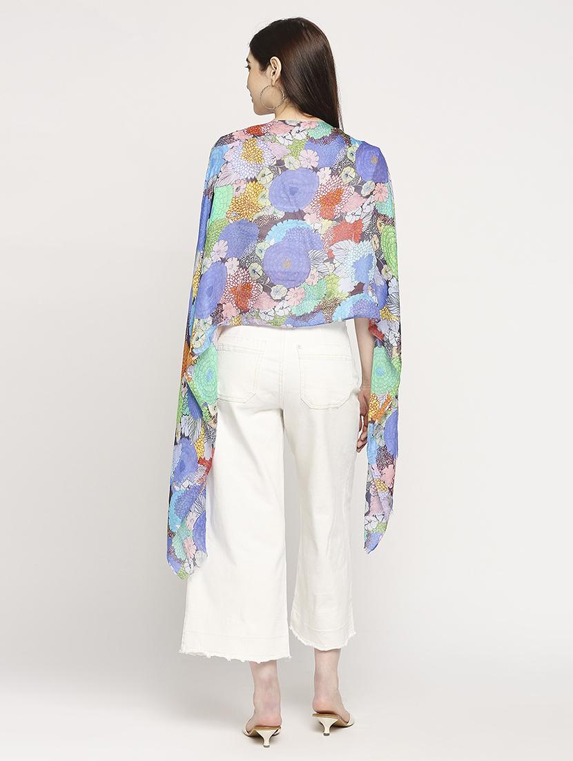 women printed everyday wrap scarf - 21631482 - Standard Image - 4