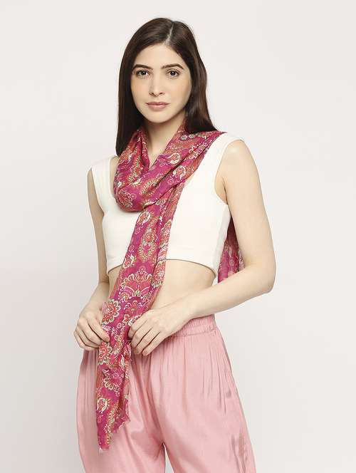 women printed everyday wrap scarf - 21631483 -  Standard Image - 0