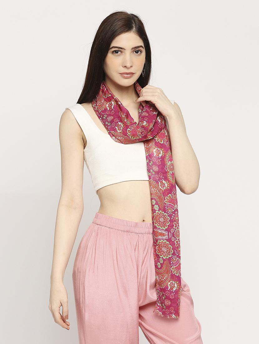 women printed everyday wrap scarf - 21631483 -  Standard Image - 1