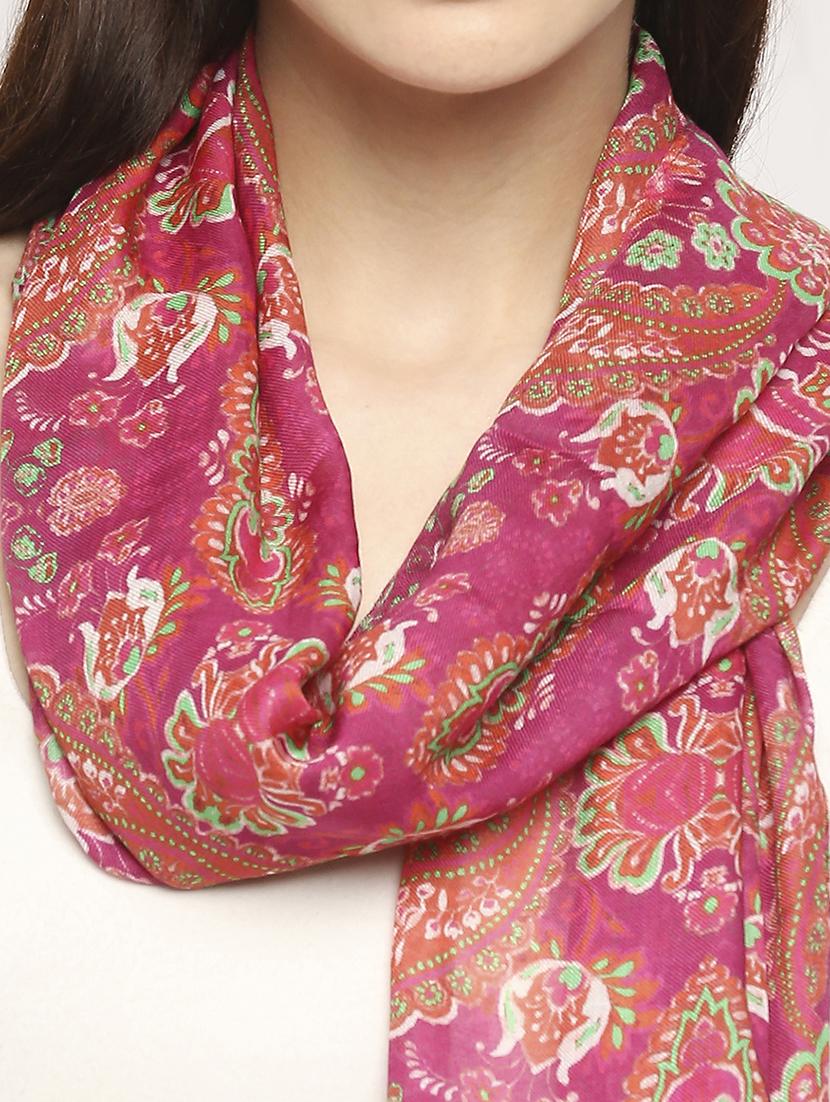 women printed everyday wrap scarf - 21631483 - Standard Image - 6