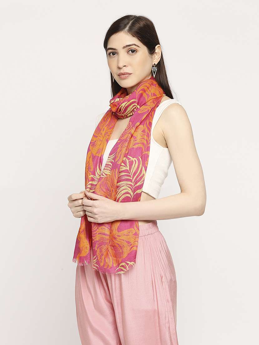 women printed everyday wrap scarf - 21631484 -  Standard Image - 1