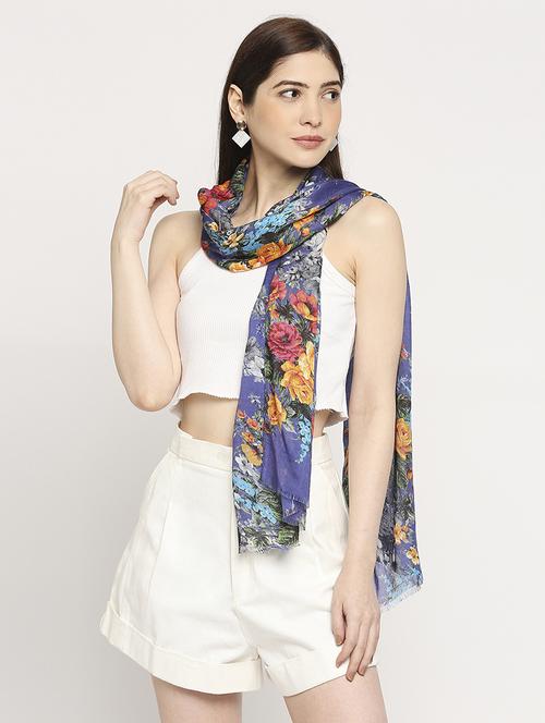 women printed everyday wrap scarf - 21631486 -  Standard Image - 0