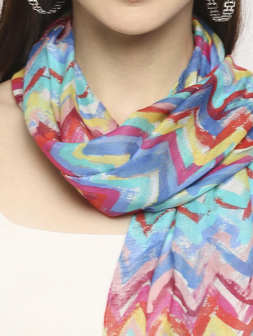 women printed everyday wrap scarf - 21631490 - Standard Image - 6