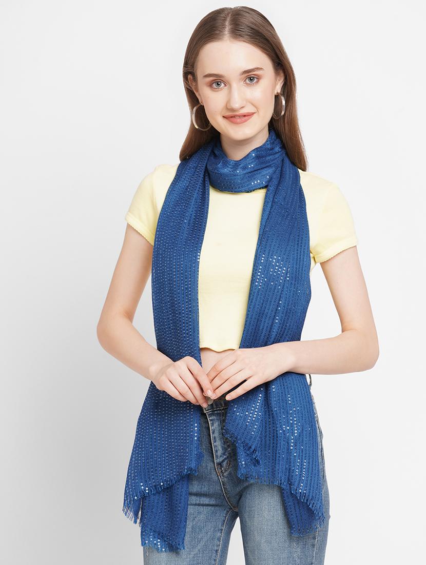 women self design everyday wrap scarf - 21631492 - Standard Image - 1