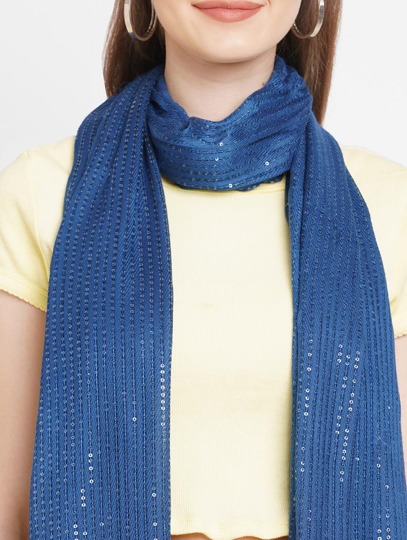 women self design everyday wrap scarf - 21631492 - Standard Image - 6