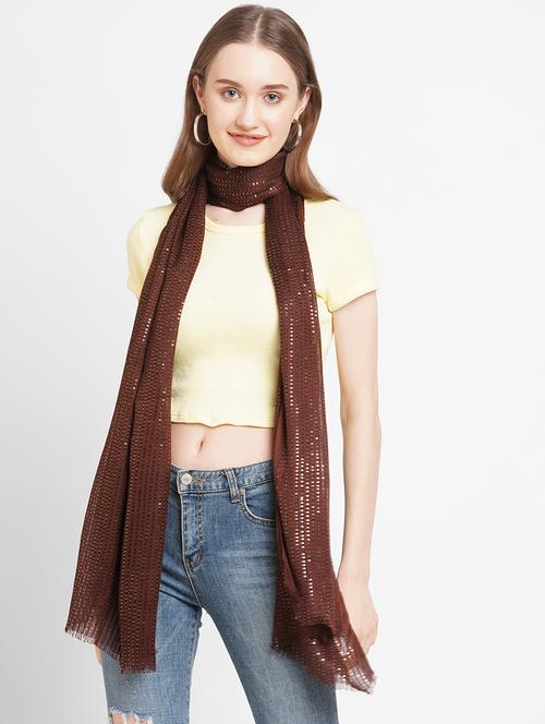 women sequins work everyday wrap scarf - 21631494 -  Standard Image - 0