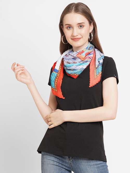 women printed everyday wrap scarf - 21631501 -  Standard Image - 0