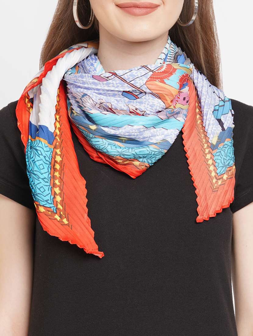 women printed everyday wrap scarf - 21631501 - Standard Image - 6