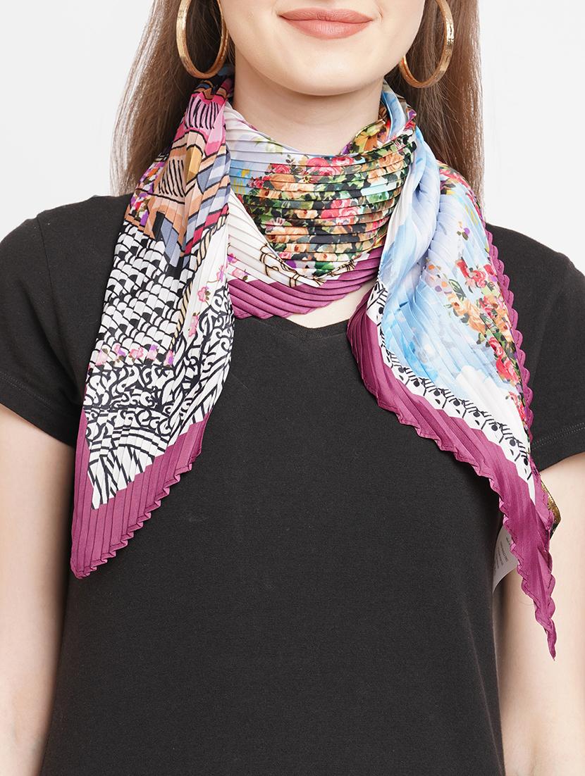 women printed everyday wrap scarf - 21631502 - Standard Image - 6