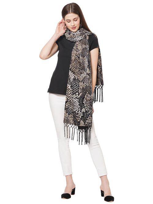 women printed everyday wrap scarf - 21631521 - Standard Image - 0