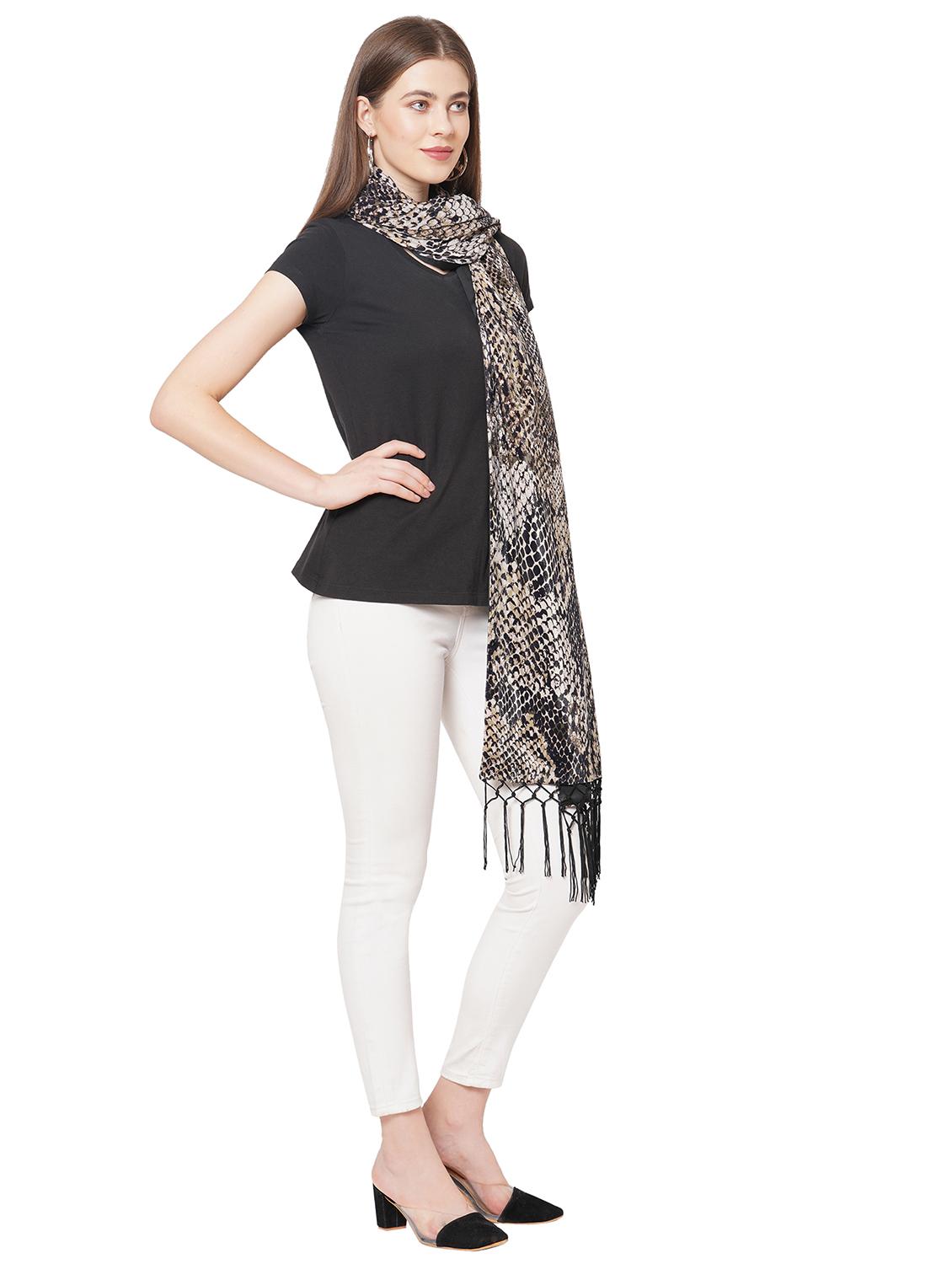 women printed everyday wrap scarf - 21631521 -  Standard Image - 1