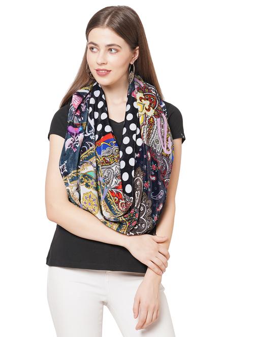 women printed everyday wrap scarf - 21631524 - Standard Image - 0