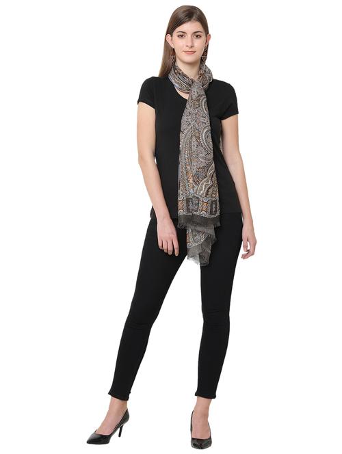 women printed everyday wrap scarf - 21631536 - Standard Image - 0