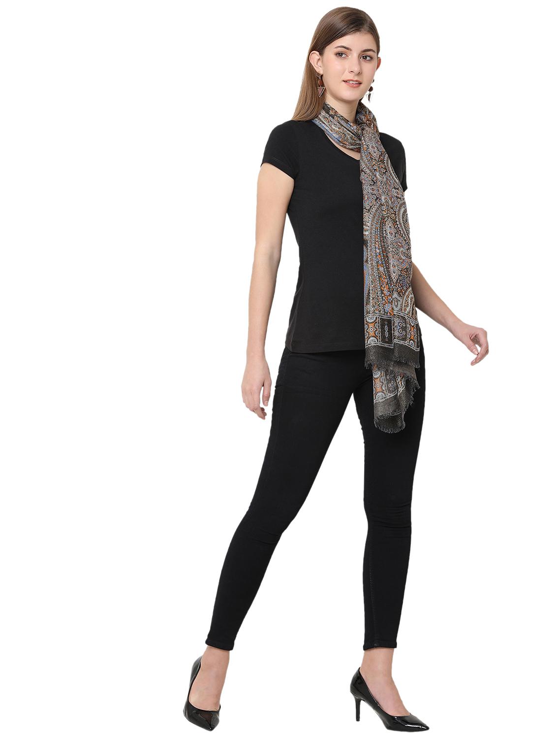 women printed everyday wrap scarf - 21631536 - Standard Image - 1