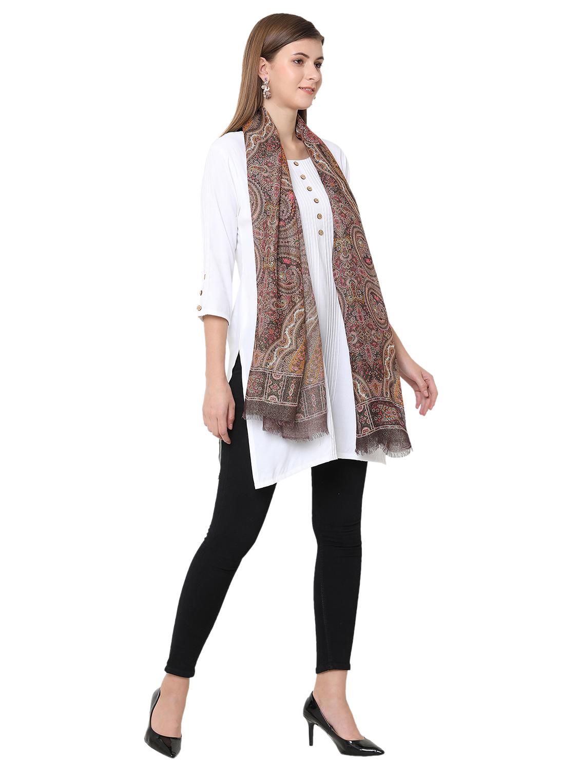 women printed everyday wrap scarf - 21631537 - Standard Image - 1