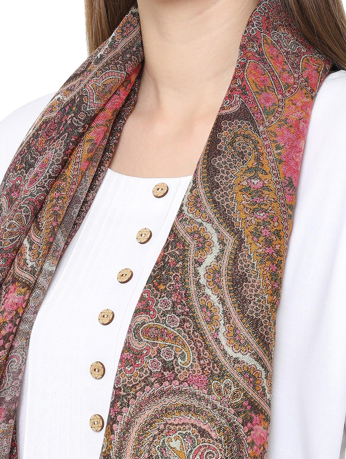women printed everyday wrap scarf - 21631537 - Standard Image - 4