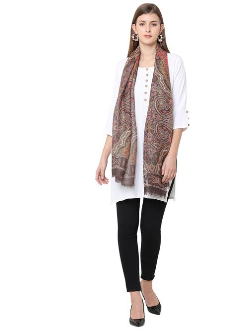 women printed everyday wrap scarf - 21631542 - Standard Image - 0