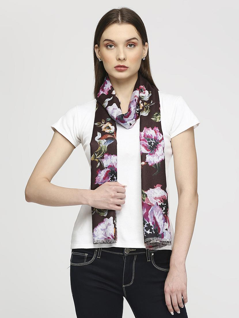 women printed everyday wrap scarf - 21631545 -  Zoom Image - 0