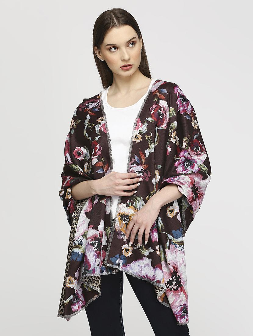 women printed everyday wrap scarf - 21631545 -  Standard Image - 1