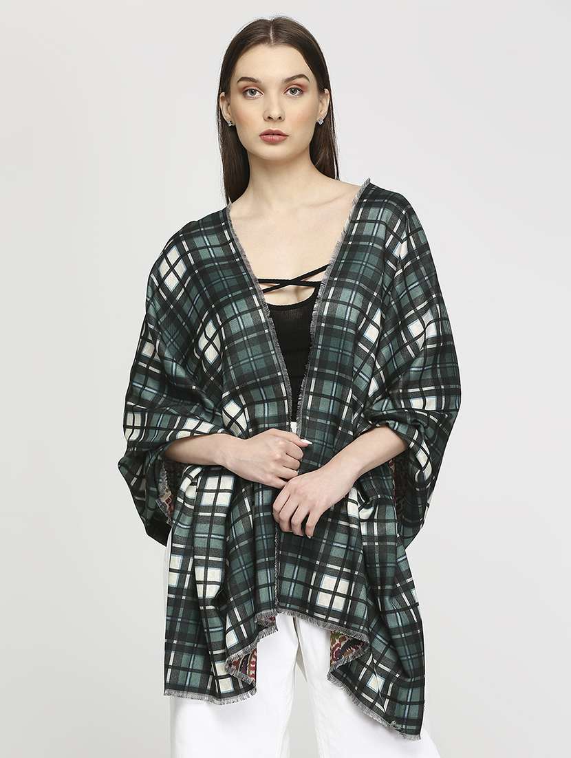 women printed everyday wrap scarf - 21631546 -  Standard Image - 1