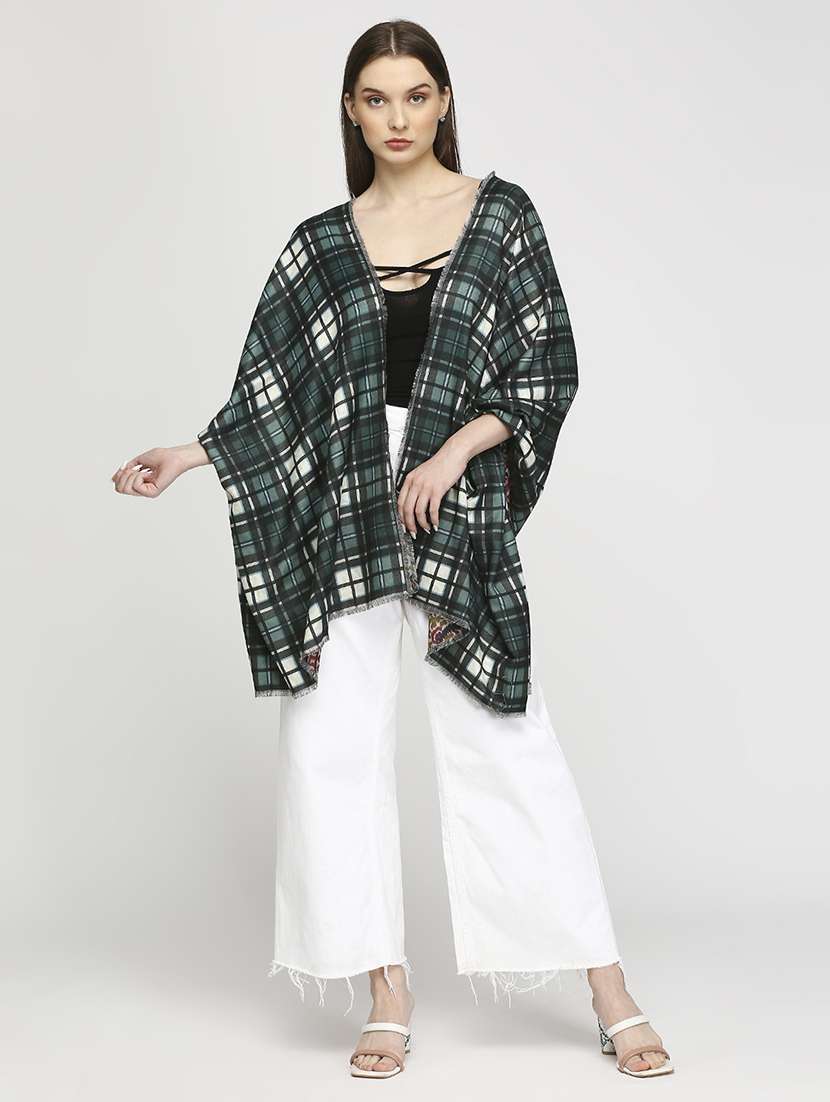 women printed everyday wrap scarf - 21631546 -  Standard Image - 4