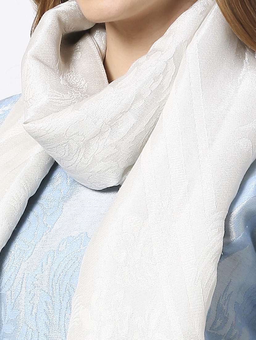 women brocade floral designed dupatta - 21631554 -  Standard Image - 4